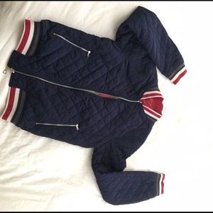 Jacket Lacoste woman red white blue smal S